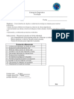 Prueba de Diagnostico Tecnologia Cuarto