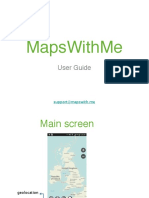 MapsWithMe User Guide PDF