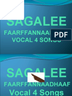 Sagalee Faarfannaaf Qopheessuu