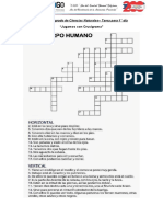 1° SEMANA 5° Grado Ciencias Naturales