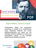 La Sociología y Las Ciudades, Max Weber, Expo 1