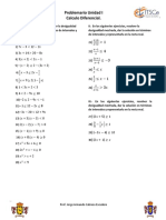 Problemario Calculo Diferencial UI