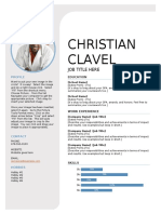 Christian Clavel: Job Title Here