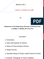 Minggu Ke 4 Design of Axially Loaded Short Column