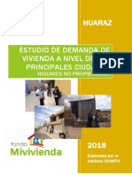 Estudio de Demanda de Vivienda Nueva de Huaraz PDF
