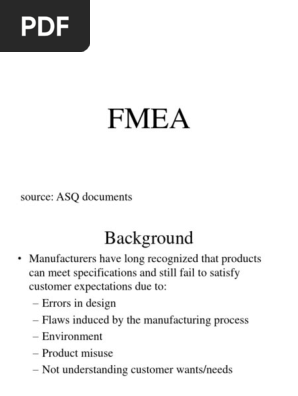 FMEA