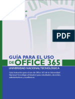Guía Didáctica Office 365 - UNNATEC