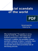 Financial Scandals of The World