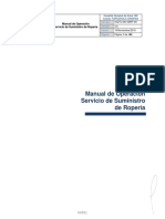 Manual de Operación Suministro de Ropería V. 3.0