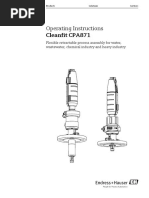 Operating Instructions Cleanfit CPA871