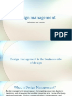Design Mamangement Introduction