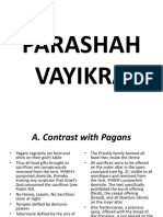 Parashah Vayikra: Insights from Leviticus 1-4
