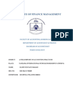 The Institute of Finance Management