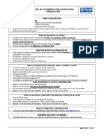 Lista de Documentos Obligatorios para Contratación GH-F-10
