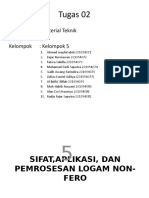 Sifat, Aplikasi, Dan Pemrosesan Logam Non-Fero