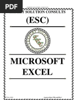 Download Microsoft Excel Manual by ADEBISI JELEEL ADEKUNLE SN45488259 doc pdf