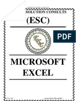 Microsoft Excel Manual