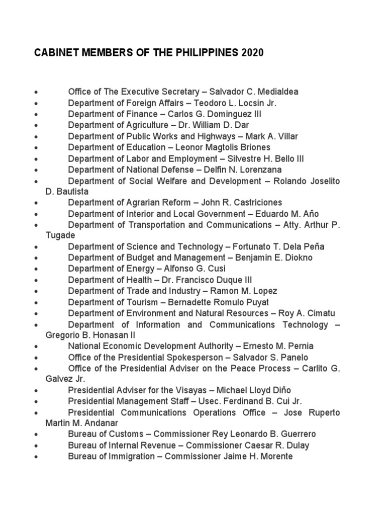 Members 2020 PDF Government Related Organizations Public