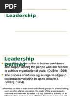 Leadership Theories