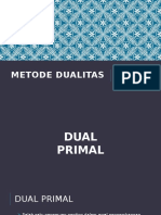 Metode Dualitas