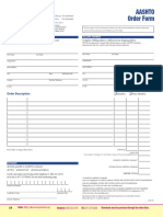 Aashto Publications Order Form