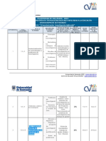 Cronograma actividades módulo investigación