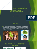 Educación Ambiental en Colombia
