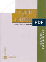 Diderot. El Sueño de D - Alembert (Ed. Moscoso) PDF