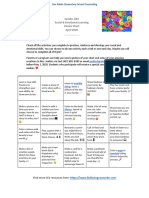 SEL Choice Chart 3-4