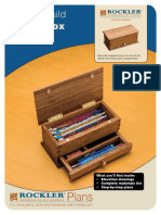 Pencil Box Plan