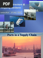 Download Lecture 627 Nov 2010 Port Infrastructure and Shipping Business by Shahzad Khalid SN45489378 doc pdf