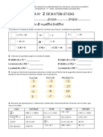 2° Guia MATEMATICAS SEPTIMO