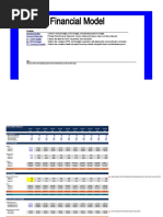 Financial Model Template 