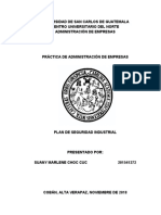 CAPITULO 5 Plan de Seguridad Industrial