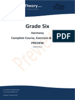 Grade 6 Harmony Course and Exercises Preview PDF