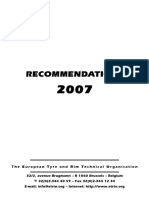 Recommendations 2007