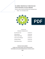 Makalah Aspek Teknis Dan Teknologi