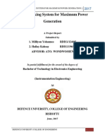 Solar Tracking System For Maximum Power PDF