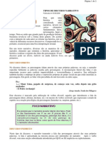 Língua Portuguesa - portaltosabendo - Tipos de Discursos Narrativos