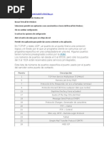 Configurar el firewall de Windows 10