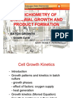 Stoichiometry of Microbial Growth and Product Formation