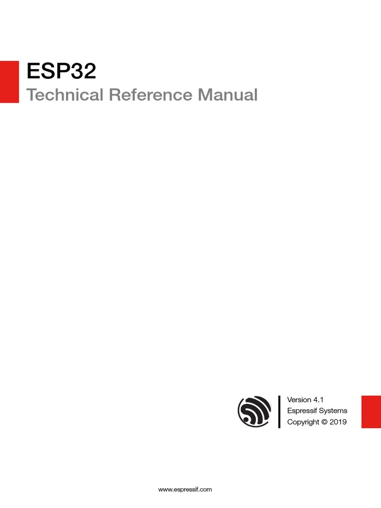 Esp32 Technical Reference Manual – ARXIHM