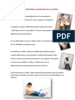 Tips para Prevenir El Secuestro de Los Niños-1 PDF