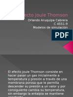 Efecto Joule Thomson