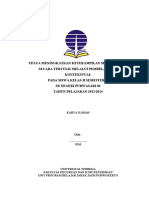 2 - Contoh Karil UT PGSD - Karya Ilmiah Kelas II Pembelajaran Kontekstual.doc