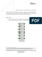 Aprendizaje de Las Notas en El Diapasón PDF