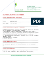 MSDS Gear Oil VG 32 (1)