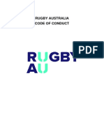 Rugby Australia Code of Conduct