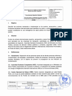 Identificacion de casos y contactos de eventos de salud publica de importancia internacional (ESPII) en puntos de entrada