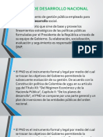 Planes de Desarrollo, Pot y PDT